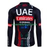 Maillot Cyclisme Manches Longues Uae Emirates 2024 N001